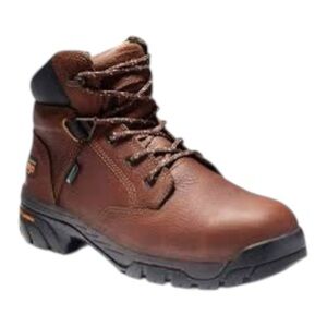 Mens Timberland Pro Helix 6" Waterproof Alloy Safety Toe Work Boot Size 8 NIB